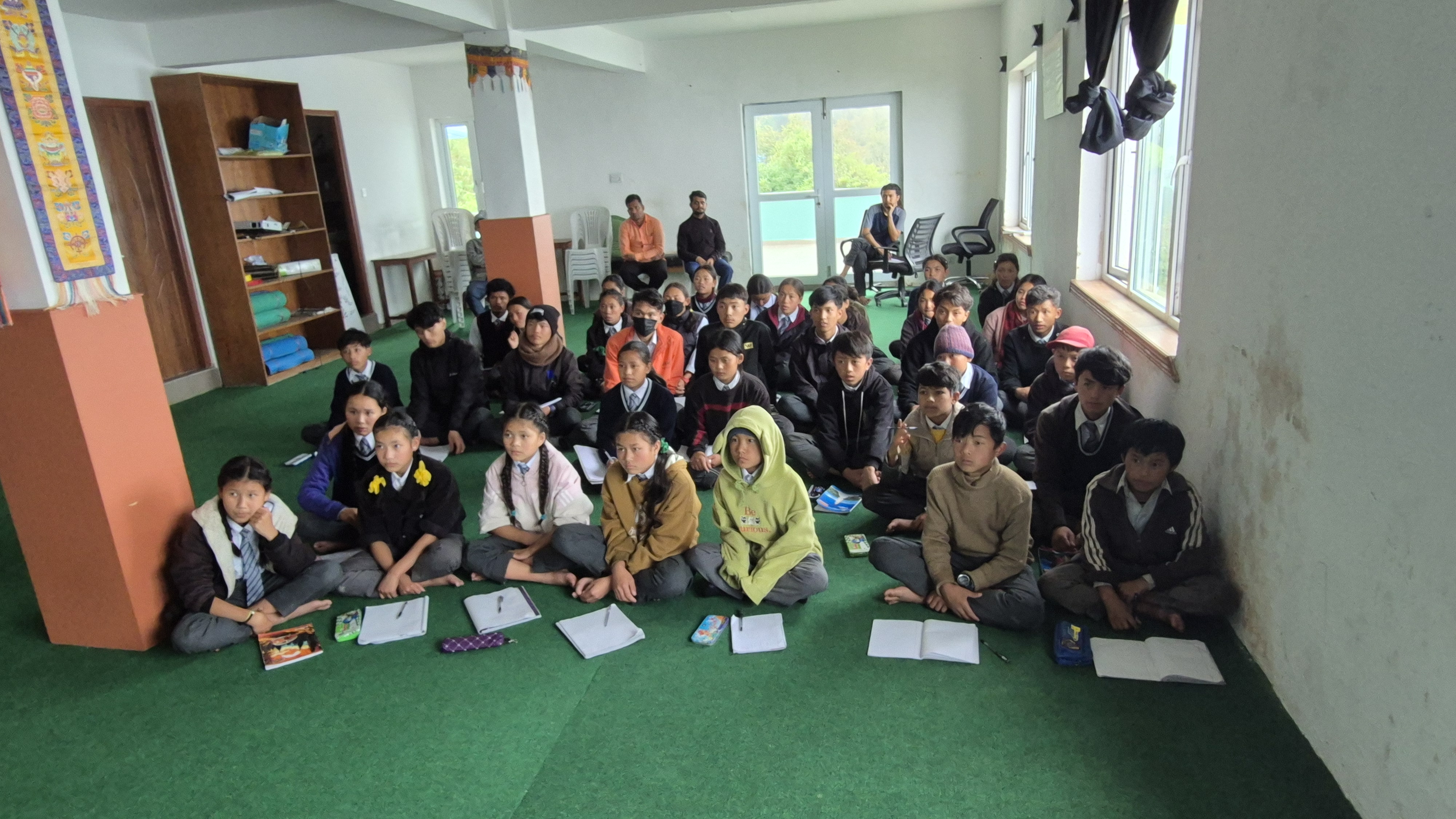 Students of Helambu Camp